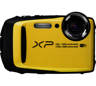 FUJIFILM XP90 Tough Compact Camera - Black & Yellow FUJIFILM XP90 Tough Compact Camera - Black & Yellow